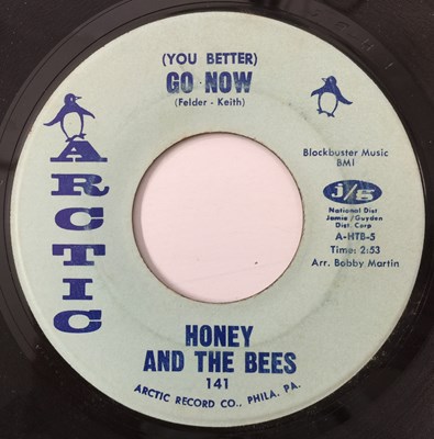 Lot 219 - HONEY AND THE BEES - WHY DO YOU HURT THE ONE THAT LOVES YOU 7" (ARCTIC 141)