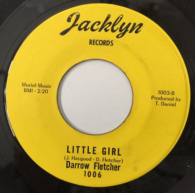 Lot 23 - DARROW FLETCHER - WHAT GOOD AM I WITHOUT YOU 7" (US STOCK - JACKLYN RECORDS - 1006)