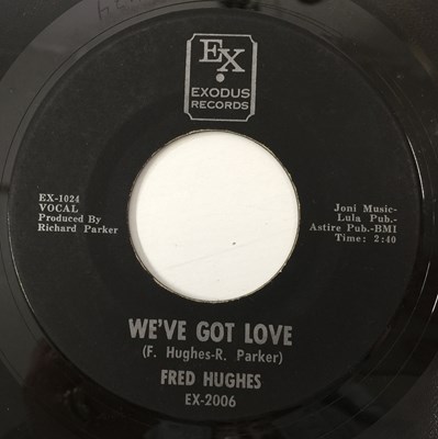 Lot 222 - FRED HUGHES - I KEEP TRYIN' 7" (EXODUS RECORDS - EX-2006)
