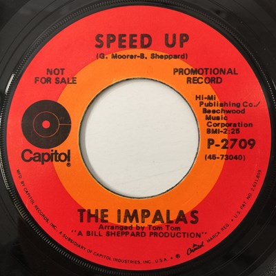 Lot 226 - THE IMPALAS - SPEED UP 7" (PROMO - CAPITOL P-2709)