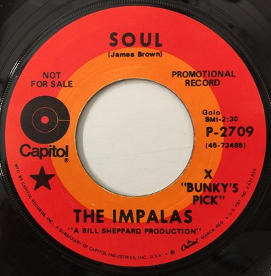 Lot 226 - THE IMPALAS - SPEED UP 7" (PROMO - CAPITOL P-2709)