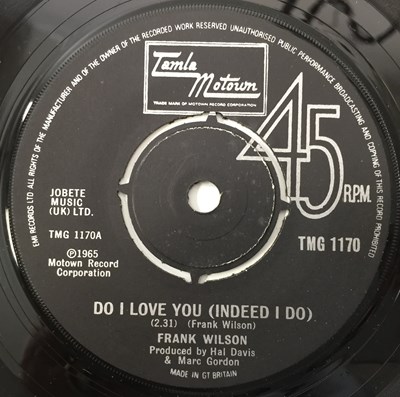 Lot 230 - FRANK WILSON - DO I LOVE YOU (INDEED I DO) 7" (TAMLA MOTOWN - TMG 1170)