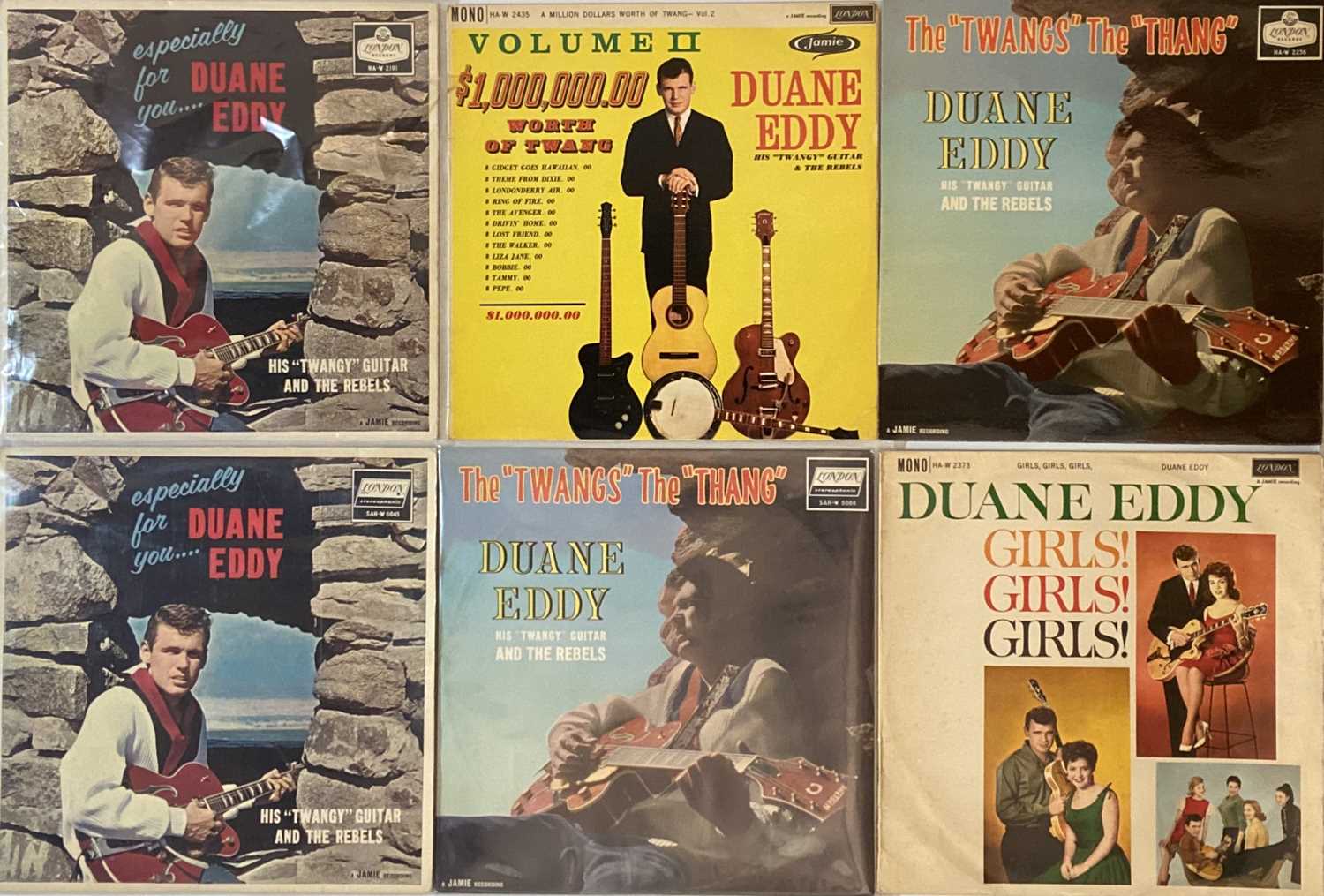 Lot 815 - Duane Eddy - LP Collection