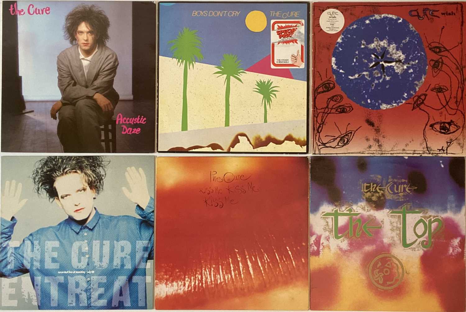 Lot 845 - The Cure - LP & 12" Collection