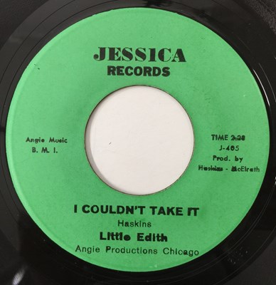 Lot 56 - LITTLE EDITH - I COULDN'T TAKE IT 7" (JESSICA RECORDS - J-405)