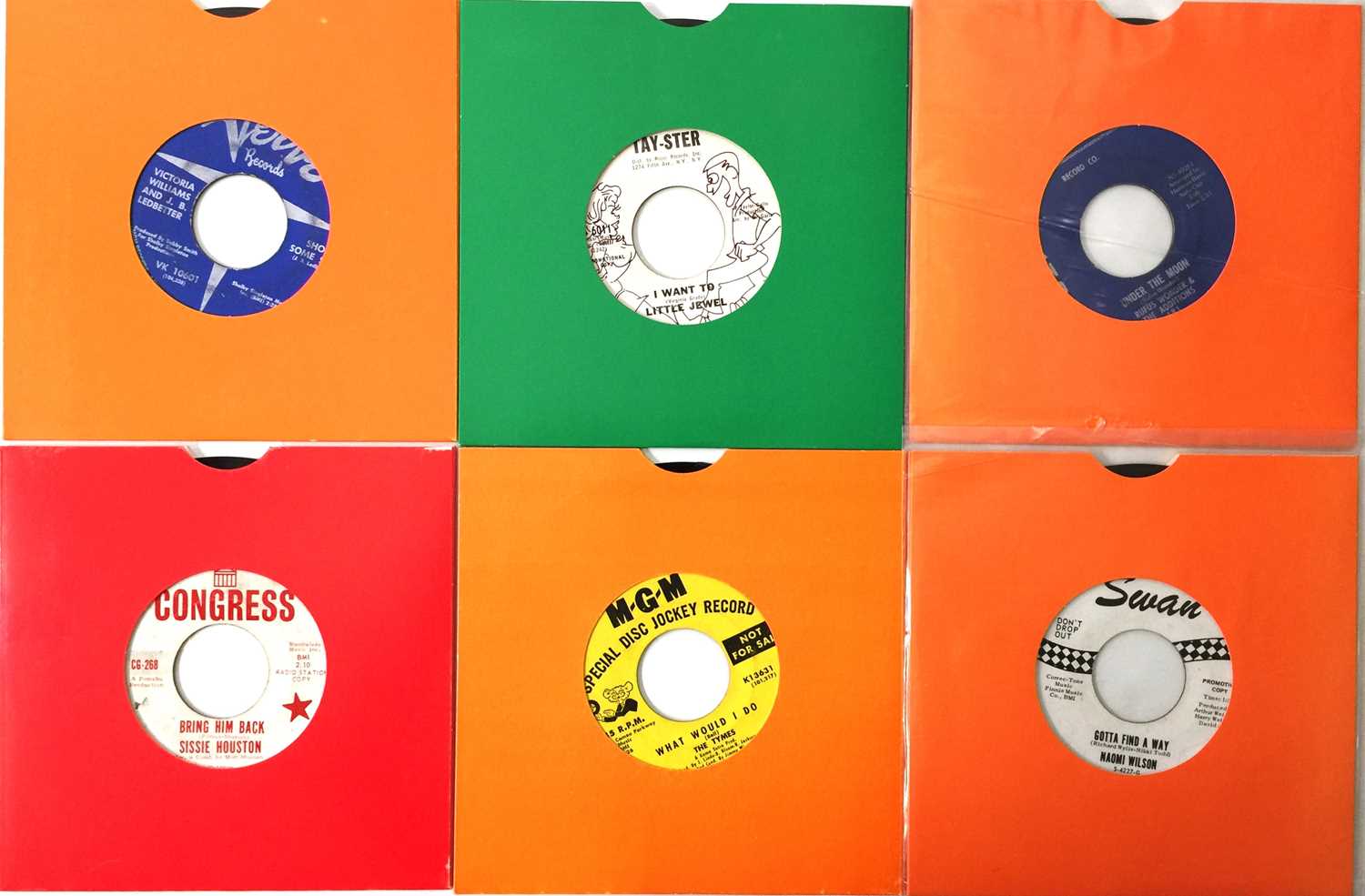 Lot 45 - NORTHERN/ SOUL - 7" RARITIES PACK