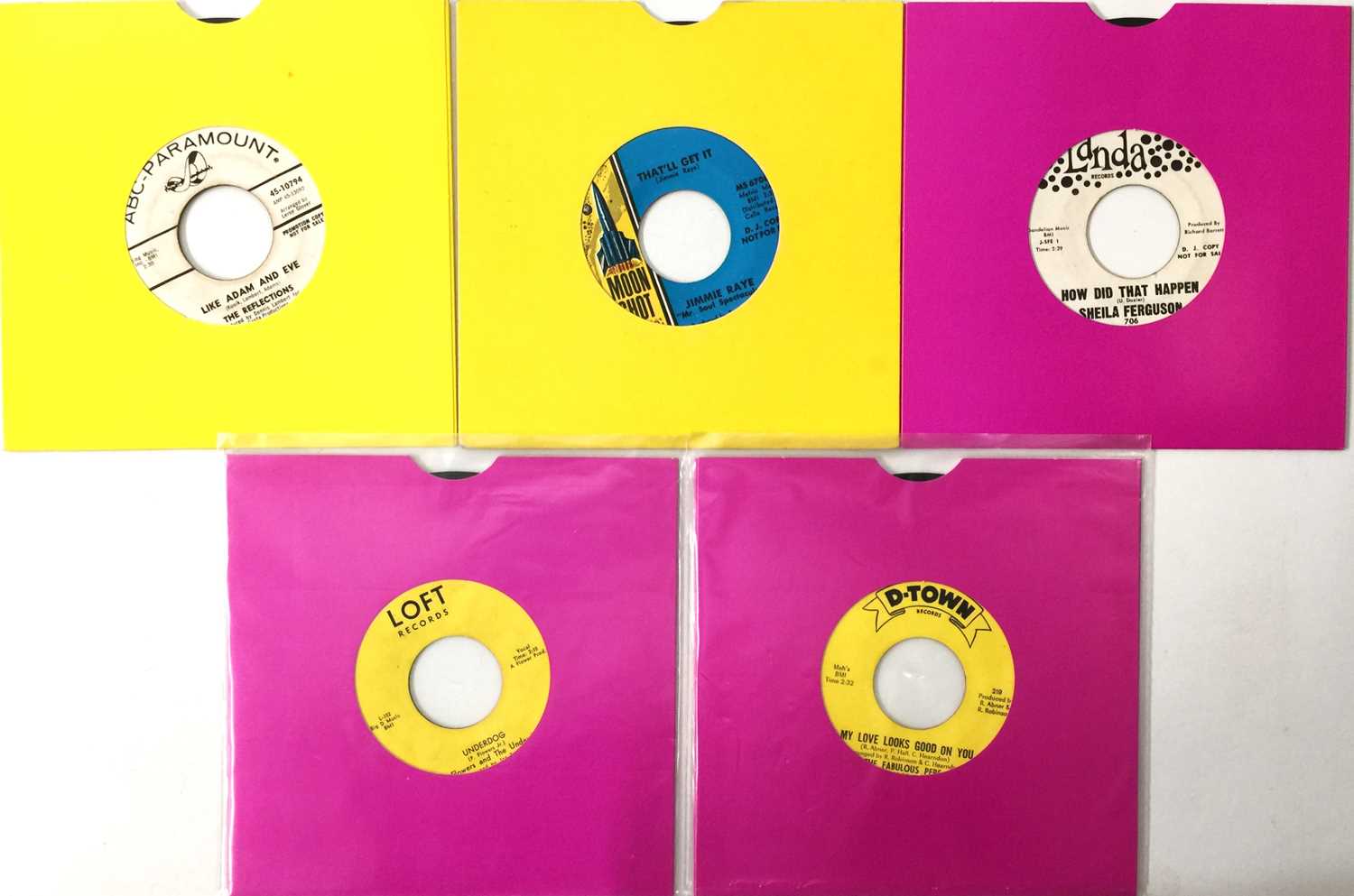 Lot 46 - NORTHERN/ SOUL - 7" RARITIES PACK