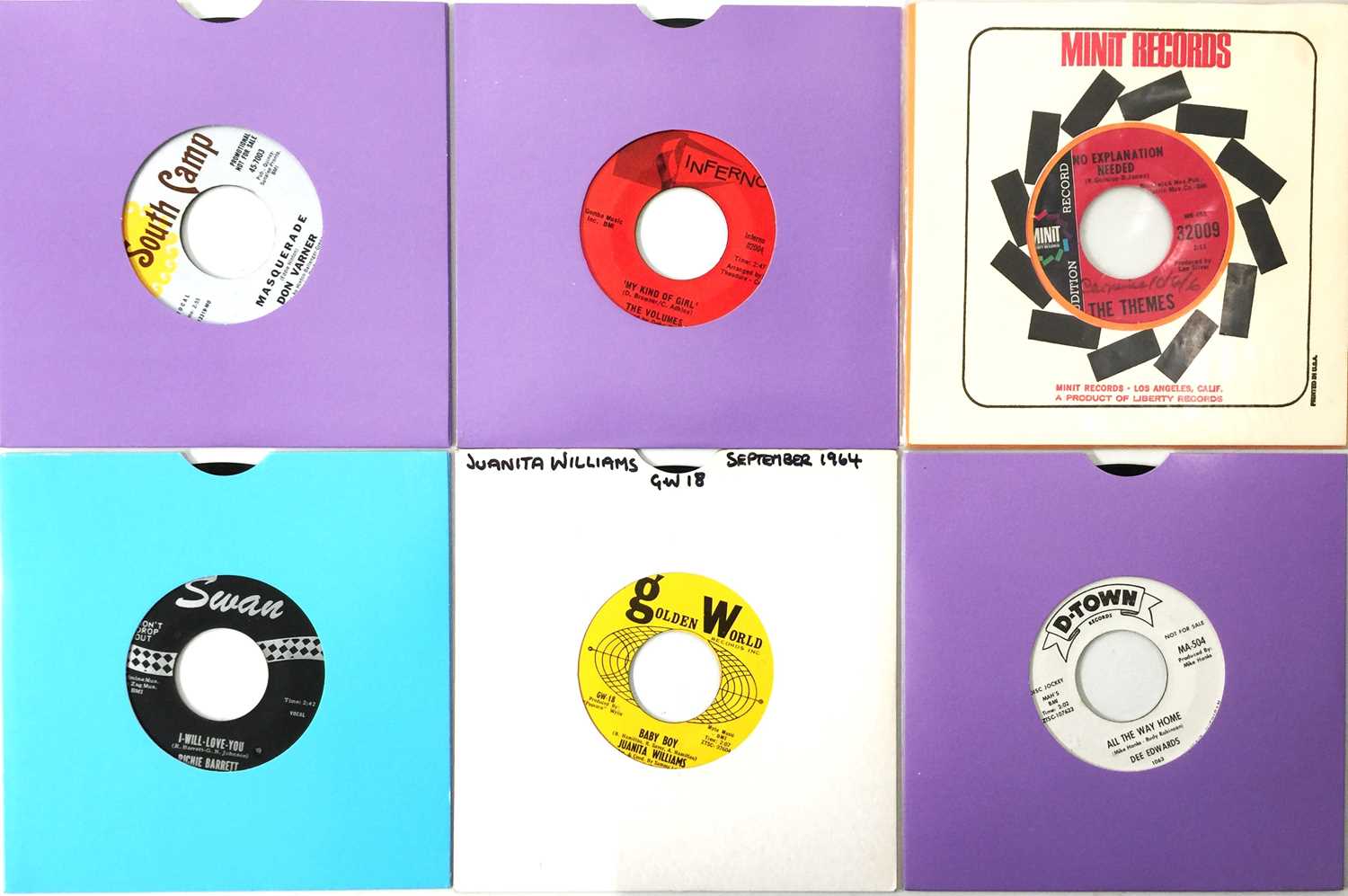 Lot 51 - NORTHERN/ SOUL - 7" RARITIES PACK