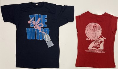 Lot 203 - CLASSIC ROCK TOUR CLOTHING - THE WHO / ALEX HARVEY BAND