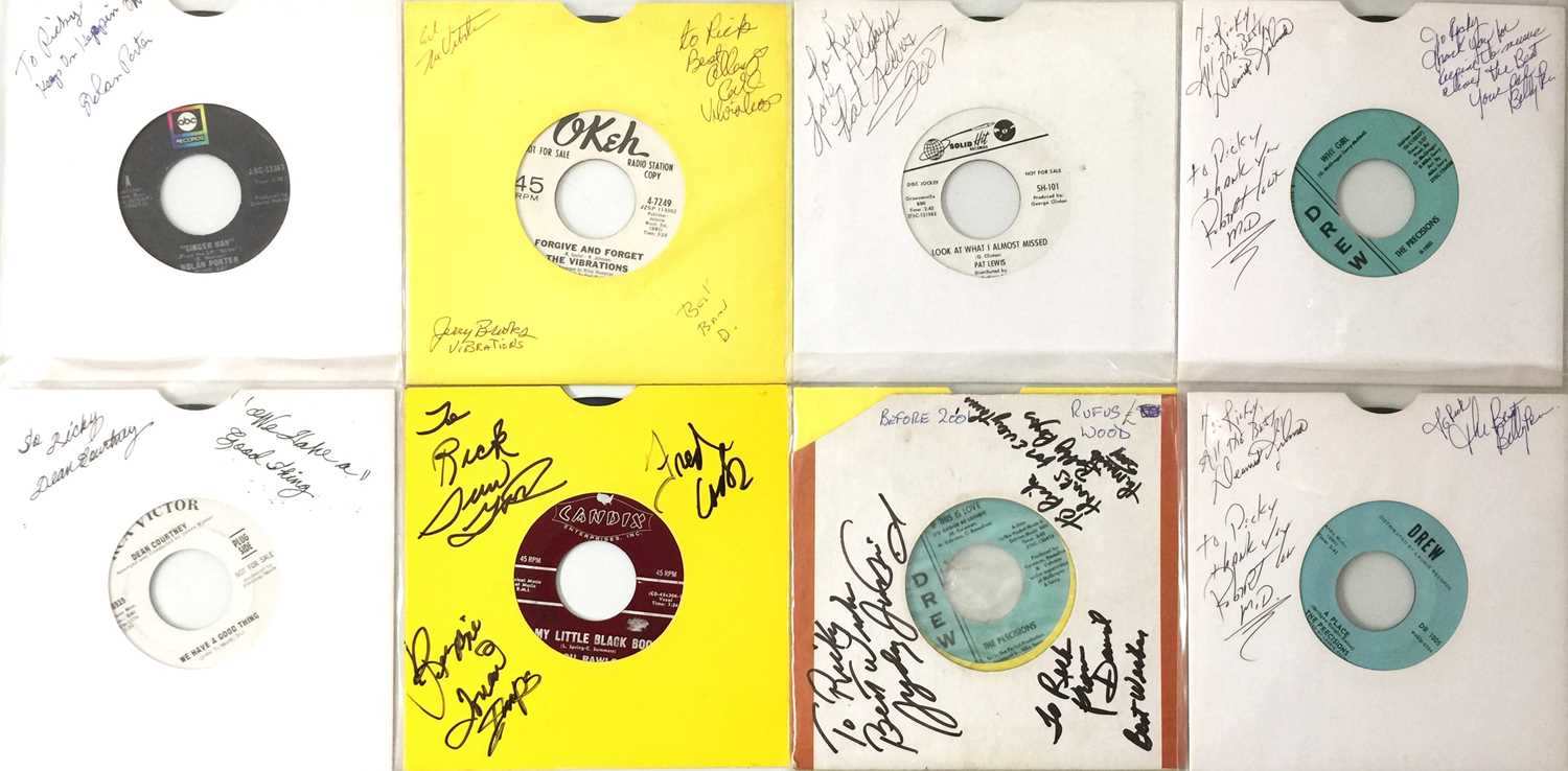 Lot 65 - 7" PACK - SIGNED WITH RARITIES