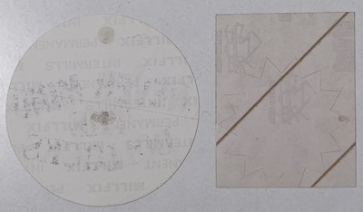 Lot 115 - THE SEX PISTOLS - ORIGINAL HOLIDAYS IN THE SUN / NMTB PROMOTIONAL STICKERS.