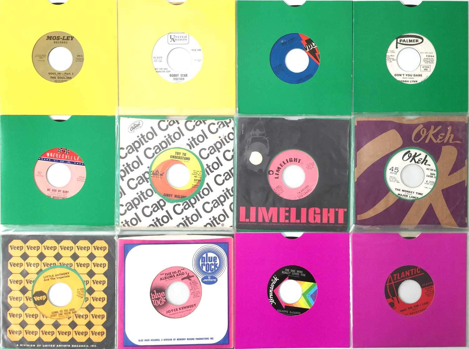 Lot 95 - NORTHERN SOUL - EX - 7" RARITIES