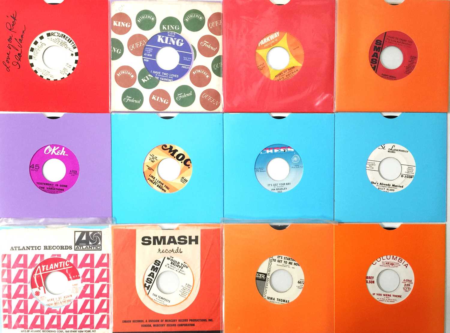 Lot 96 - NORTHERN SOUL - EX - 7" RARITIES