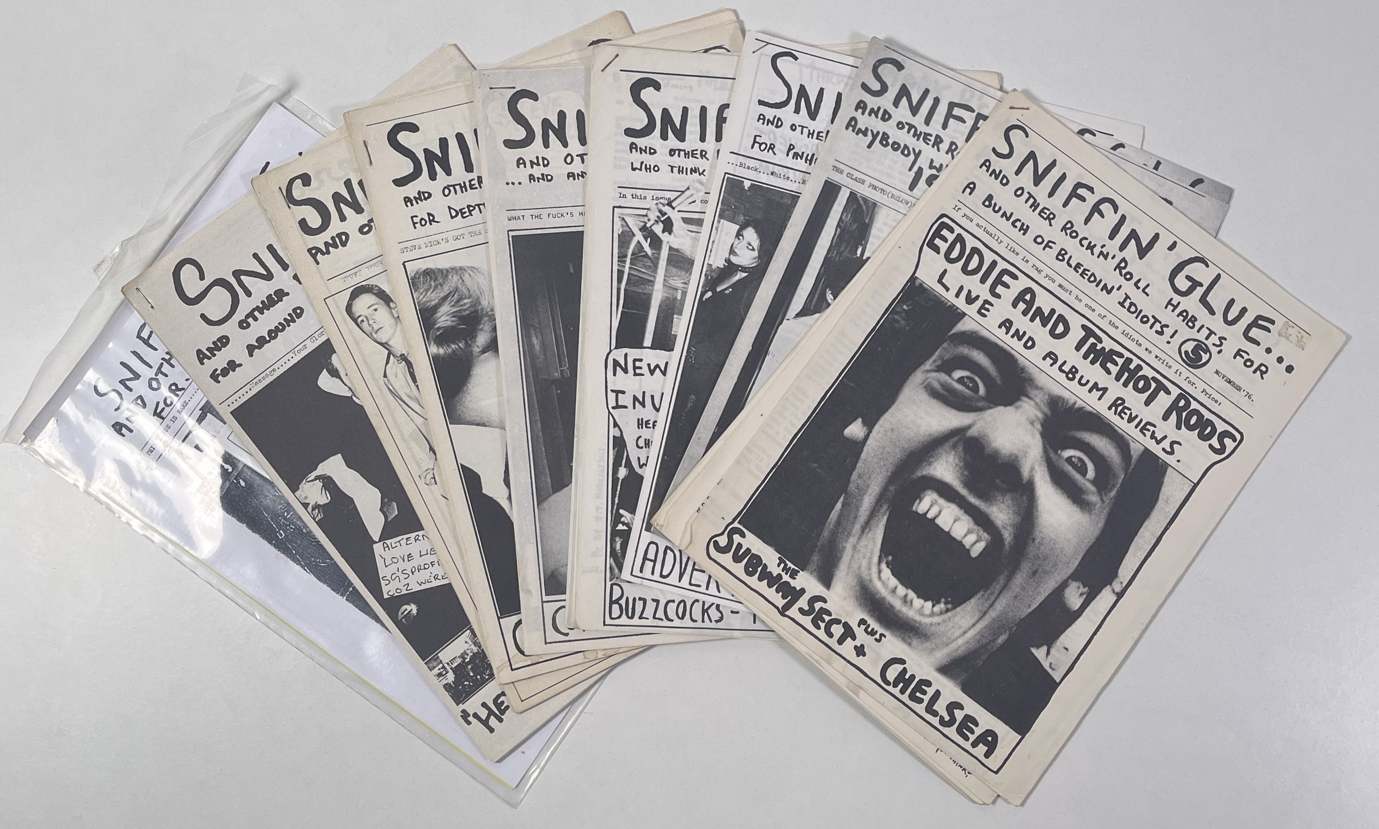 Lot 51 - PUNK INTEREST - ORIGINAL COPIES OF 'SNIFFIN