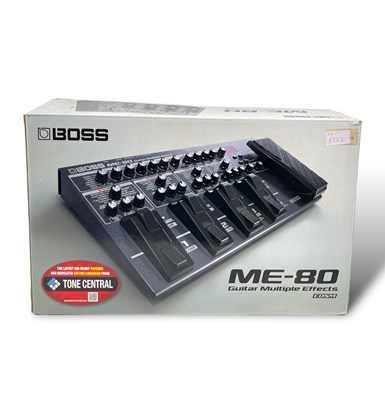 Lot 3 - BOSS ME-80 MULTI-EFFECTS PEDAL.