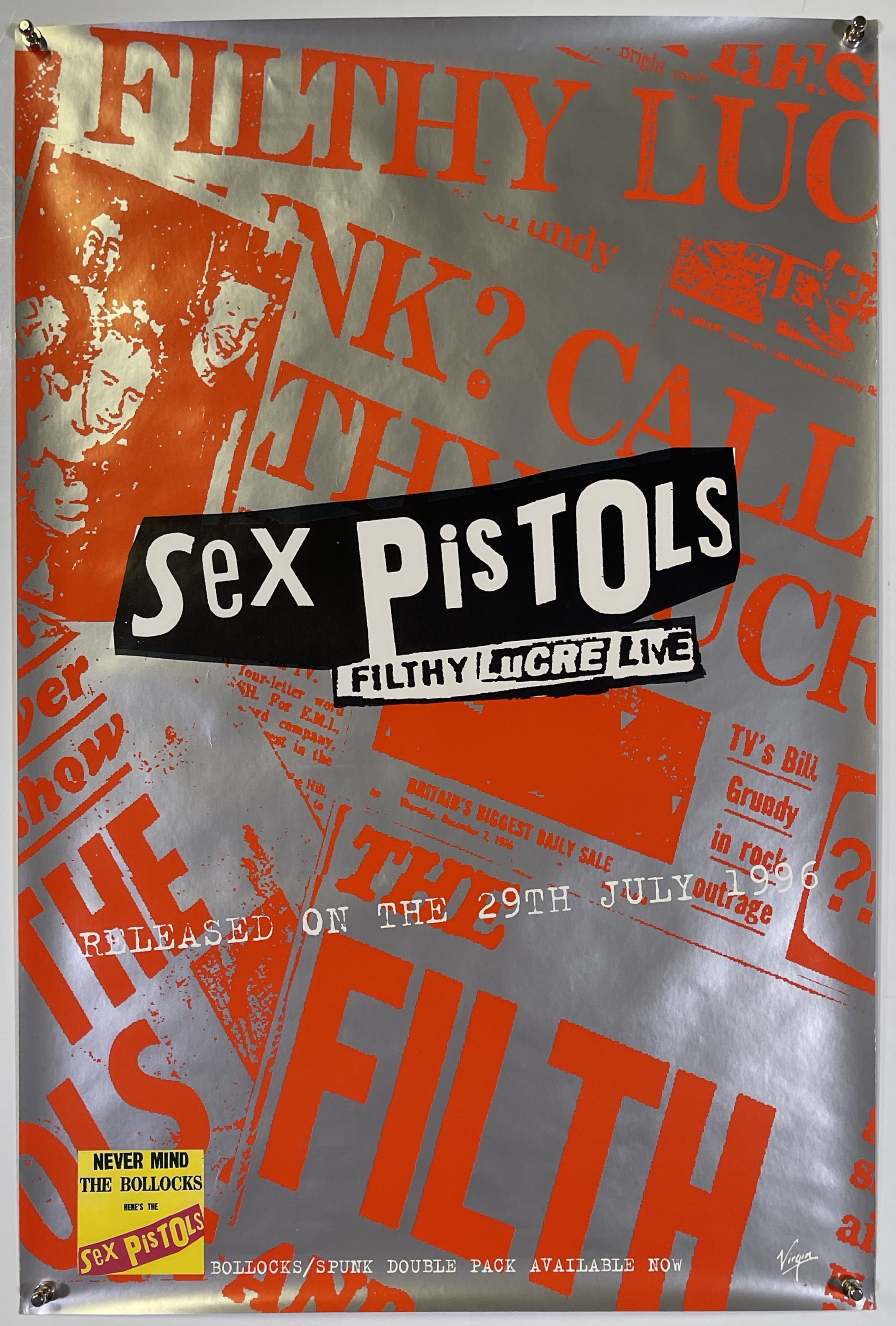 Lot 126 The Sex Pistols Poster Collection 5717