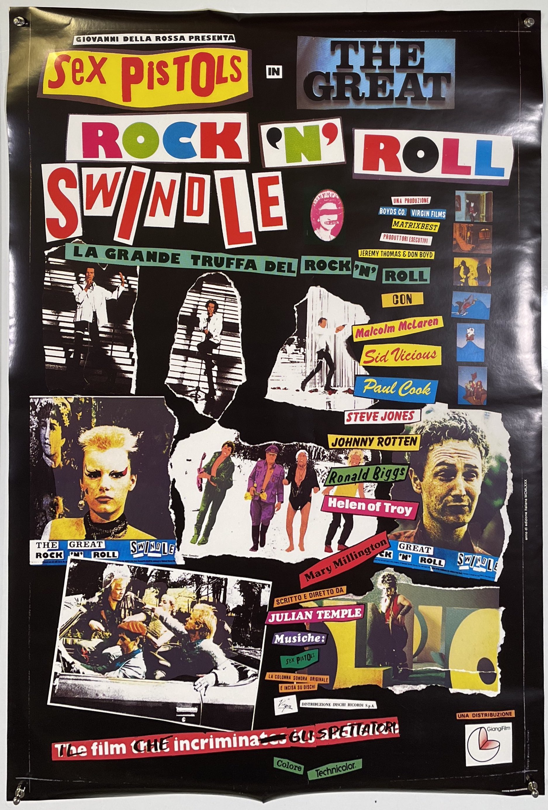 Lot 126 The Sex Pistols Poster Collection