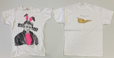Lot 210 - 1980S BAND CLOTHING - NEW ORDER / ECHO AND THE BUNNYMEN