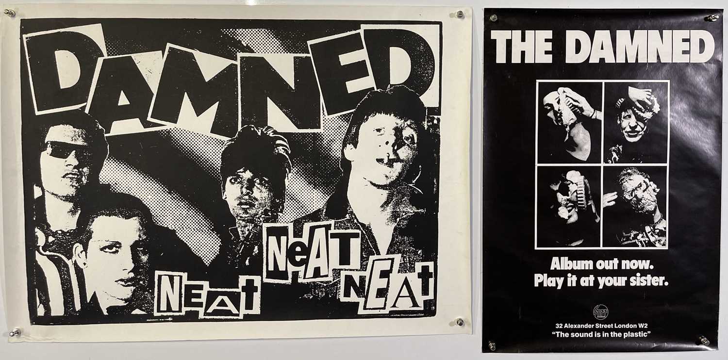 Lot 440 - THE DAMNED - POSTERS.