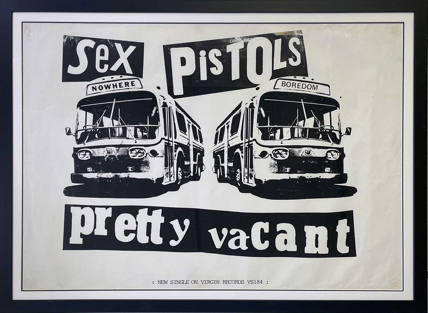 Lot 129 - SEX PISTOLS ORIGINAL PRETTY VACANT TWO BUSES