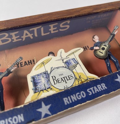 Lot 147 - THE BEATLES - ORIGINAL SUBBUTEO FIGURINES.