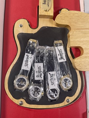 Lot 144 - THE BEATLES - FOUR FACES LIMITED EDITION WATCH SET.