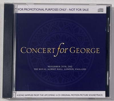 Lot 146 - GEORGE HARRISON - CONCERT FOR GEORGE PRESS/PROMO PACK.