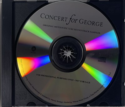 Lot 146 - GEORGE HARRISON - CONCERT FOR GEORGE PRESS/PROMO PACK.