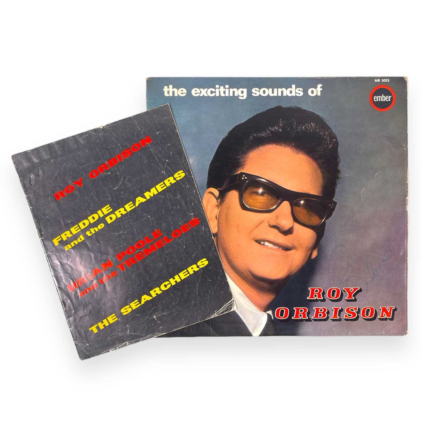 Lot 246 - ROY ORBISON SIGNED LP AND PROGRAMME