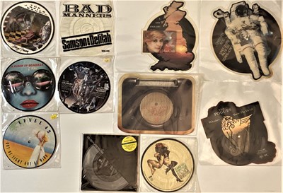 Lot 861 - Picture/Shaped Disc Collection (7"/12" - Rock & Pop)