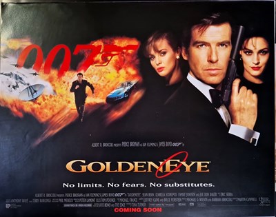 Lot 306 - JAMES BOND - GOLDENEYE (1995) - FULL SET OF US LOBBY CARDS.