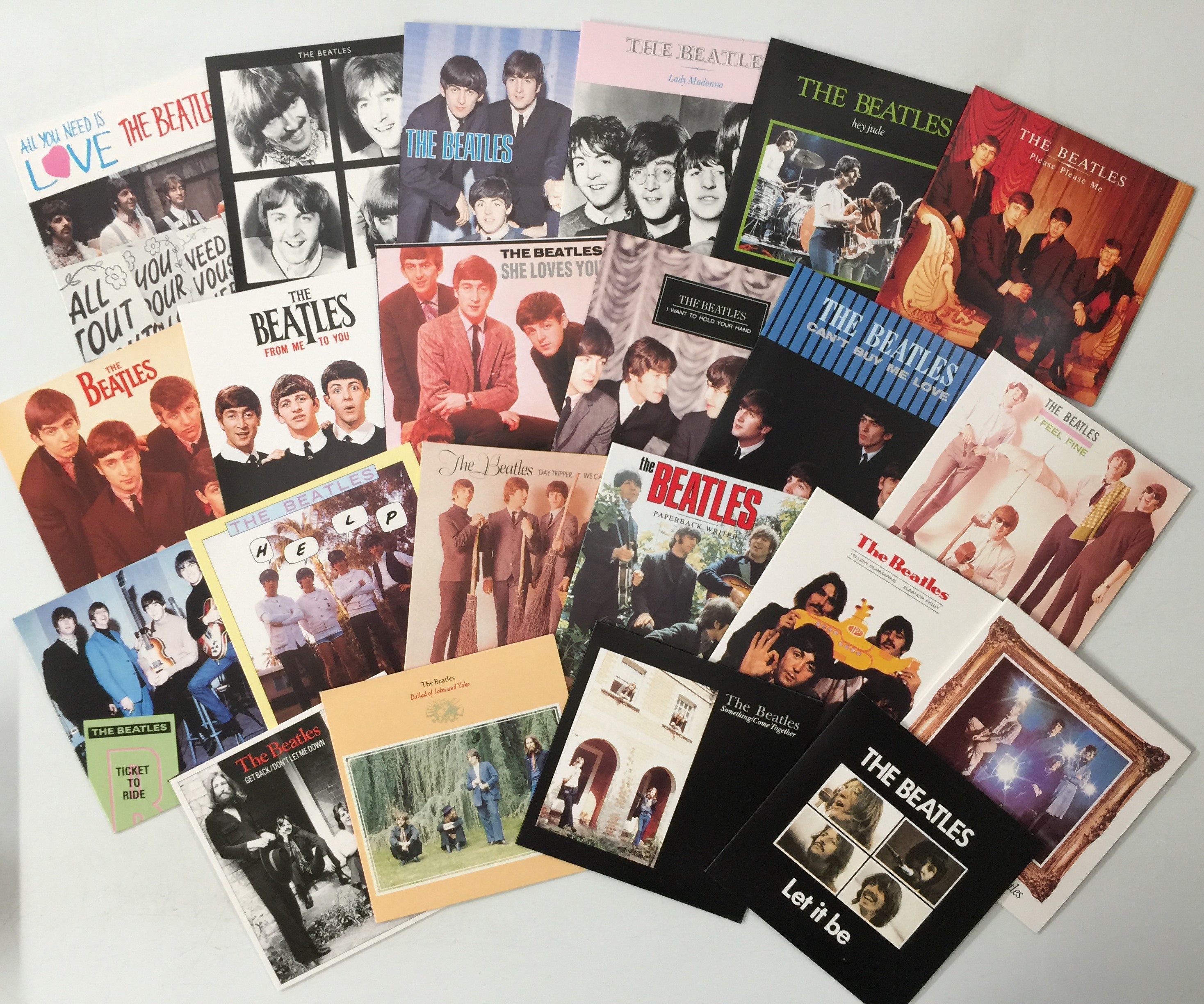 Cd Single Lot 5 - THE BEATLES - CD SINGLES COLLECTION/ COMPACT