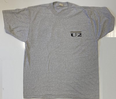 Lot 217 - U2 T-SHIRTS, BAG AND MEMORABILIA