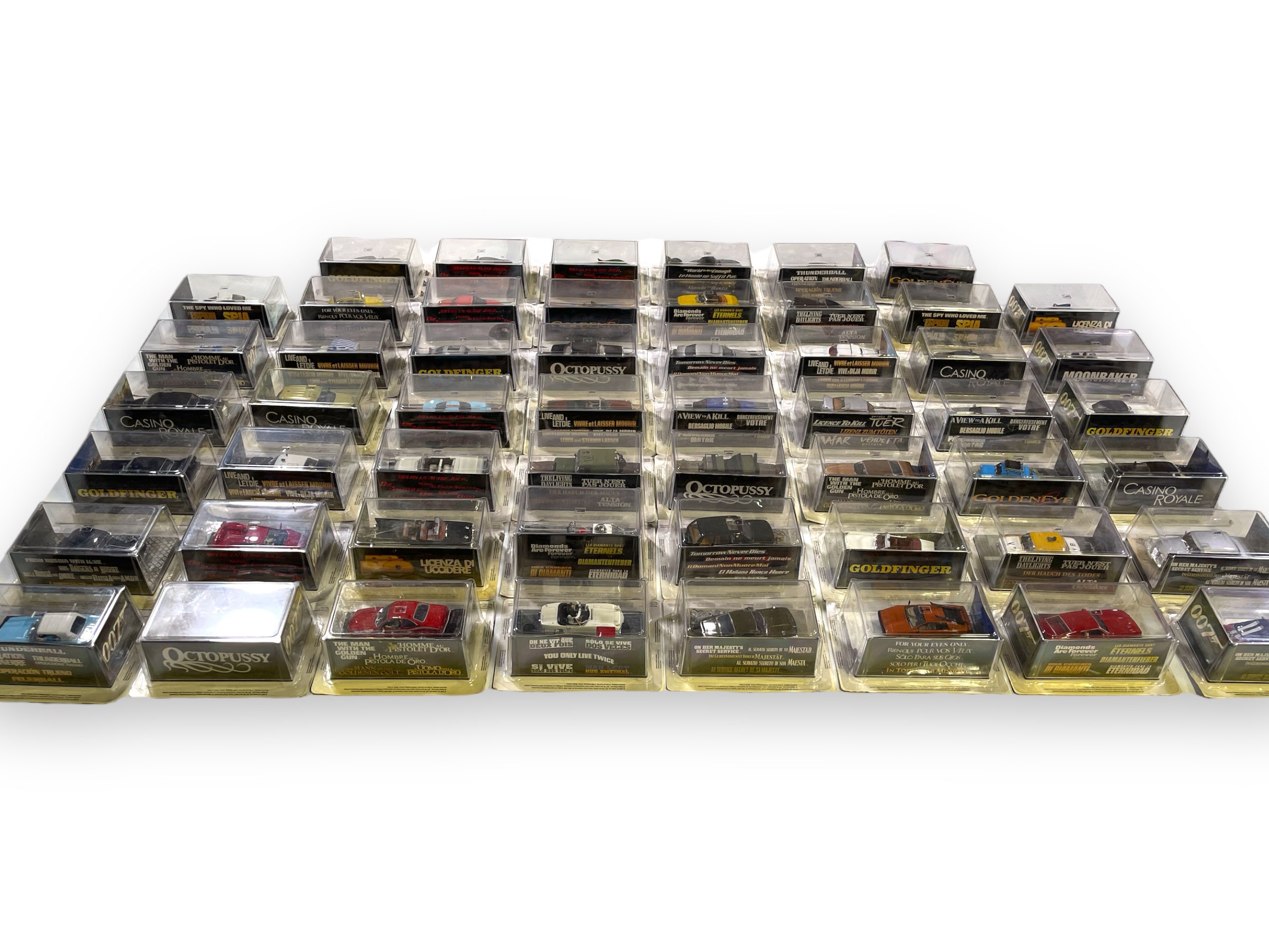 collection voiture james bond fabbri