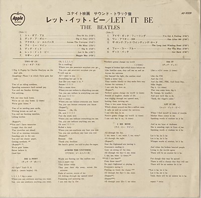 Lot 12 - THE BEATLES - LET IT BE BOX (JAPANESE - AP-9009)