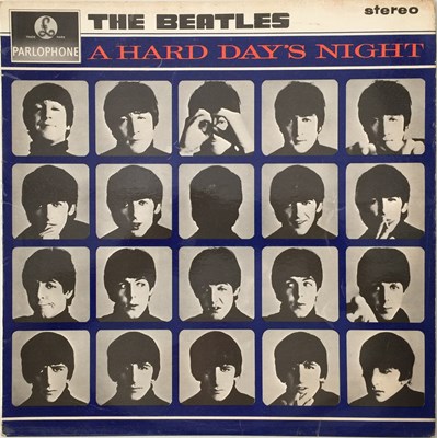 Lot 16 - THE BEATLES - A HARD DAY'S NIGHT LP (UK STEREO - PARLOPHONE - PCS 3058)