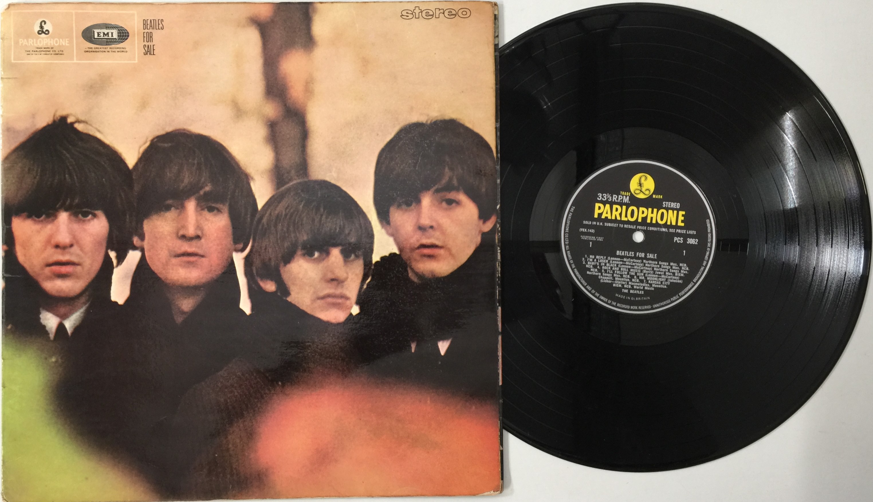 Lot 17 - THE BEATLES - BEATLES FOR SALE LP (UK STEREO -