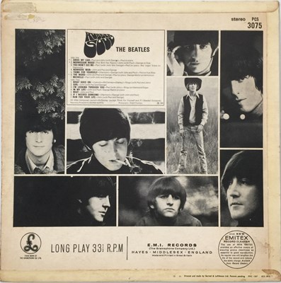 Lot 19 - THE BEATLES - RUBBER SOUL LP (UK STEREO - PCS 3075)