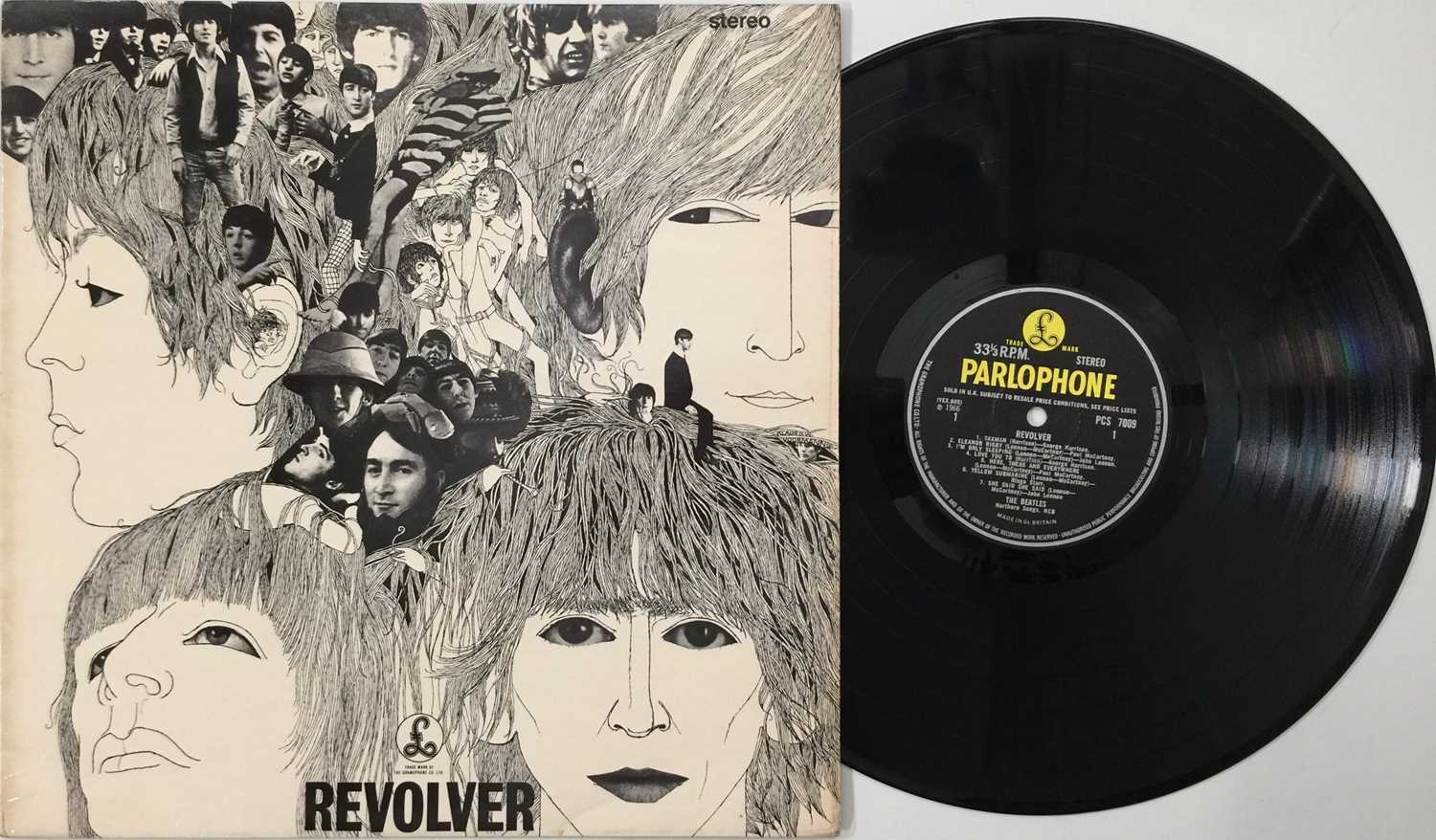 Lot 20 - THE BEATLES - REVOLVER LP (UK STEREO - PCS 7009)