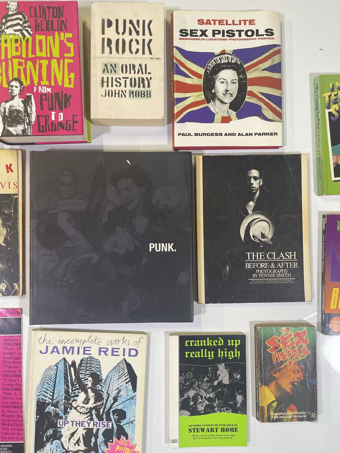 Post Punk Paperback Lot 1 - PUNK BOOK COLLECTION.