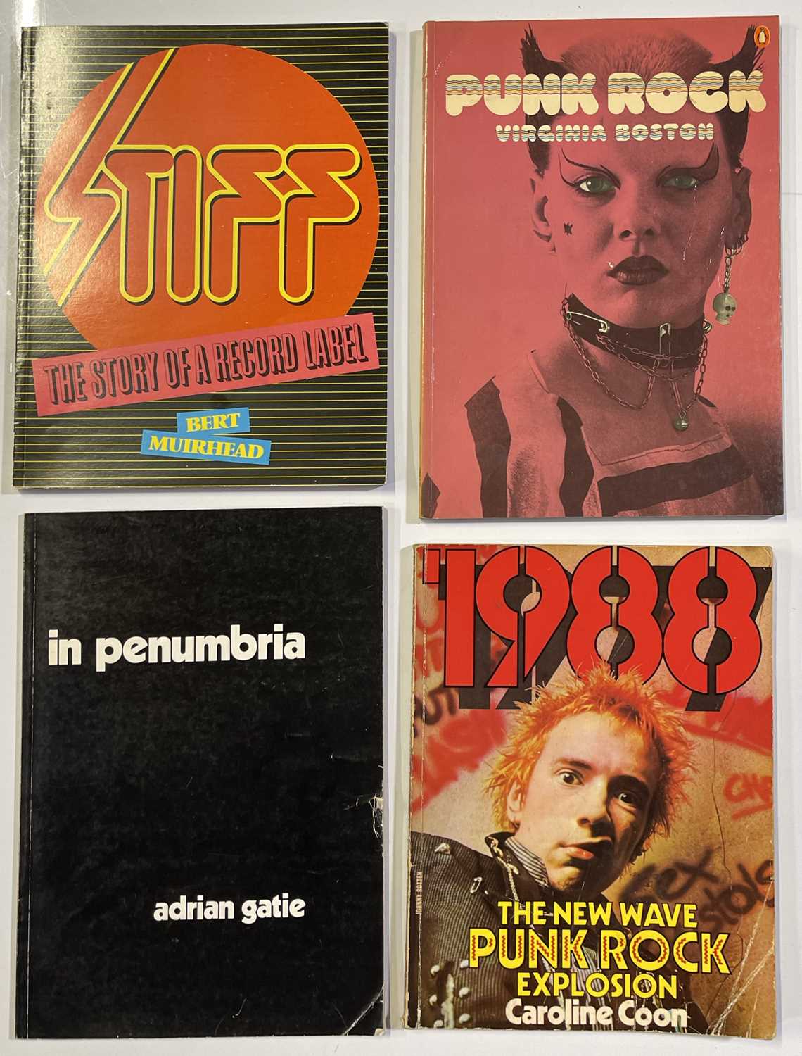 Lot 452 - COLLECTABLE PUNK BOOKS INC CAROLINE COON / VIRGINIA BOSTON