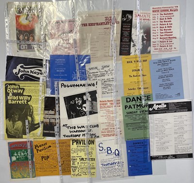 Lot 47 - ROCK AND POP PROMO EPHEMERA INC PRESS RELEASES / HANDBILLS AND MORE.