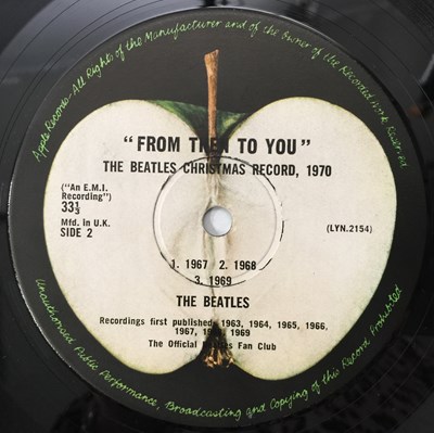 Lot 27 - THE BEATLES - FROM THEN TO YOU LP (ORIGINAL UK PRESSING - LYN 2153/2154)