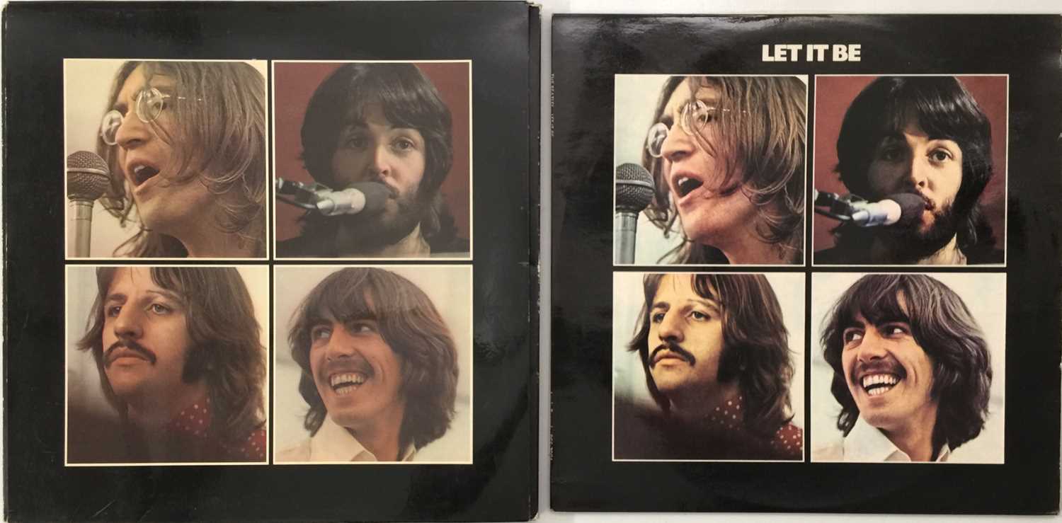 Lot 33 - THE BEATLES - LET IT BE BOX LP w/ BOOKLET (PXS 1)