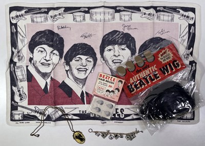 Lot 176 - THE BEATLES - ORIGINAL WIG / 1960S COLLECTABLES ETC.