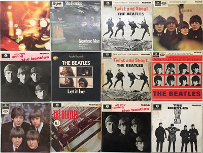Lot 39 - THE BEATLES - 7" EP COLLECTION