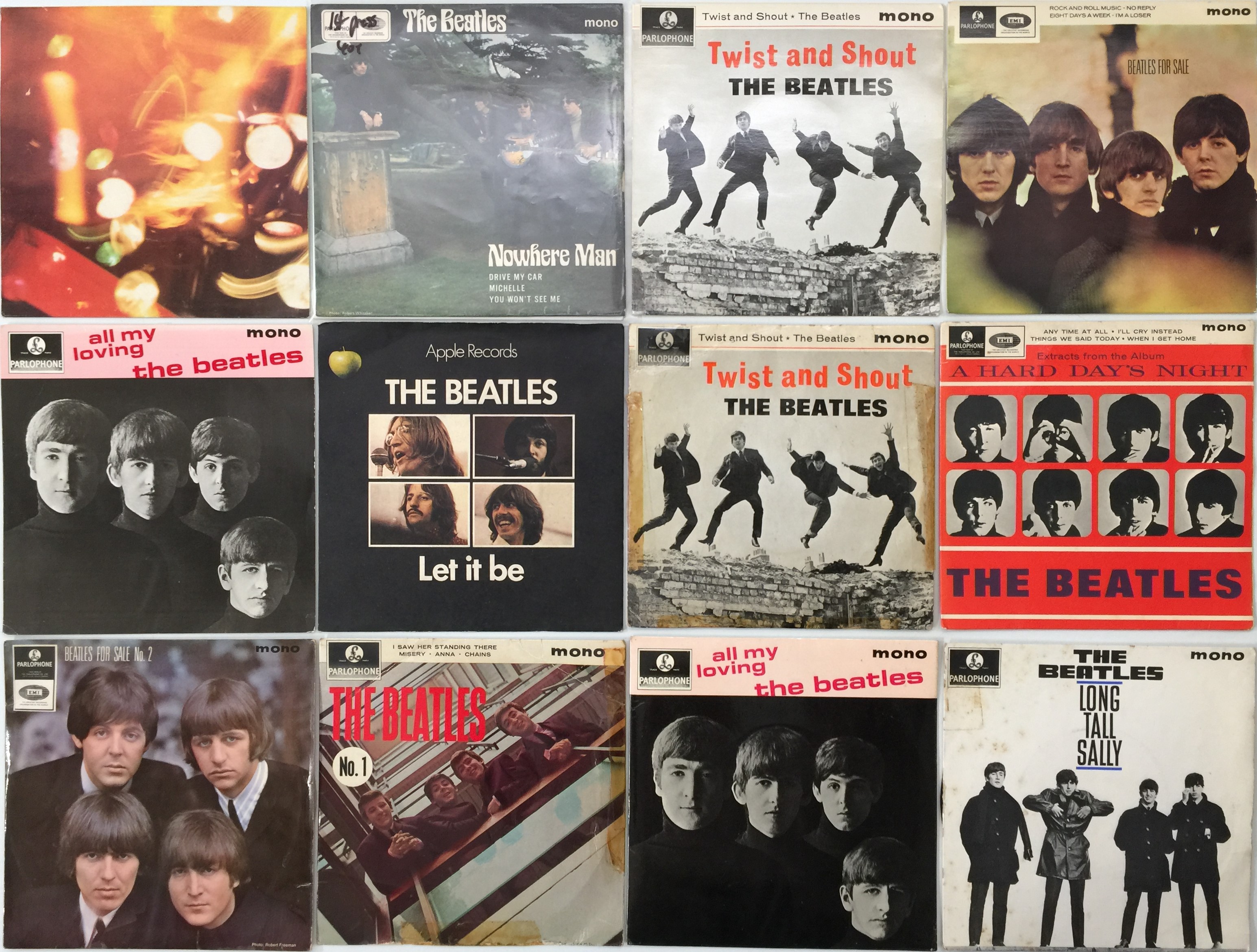 Ep Collection Lot 39 - THE BEATLES - 7