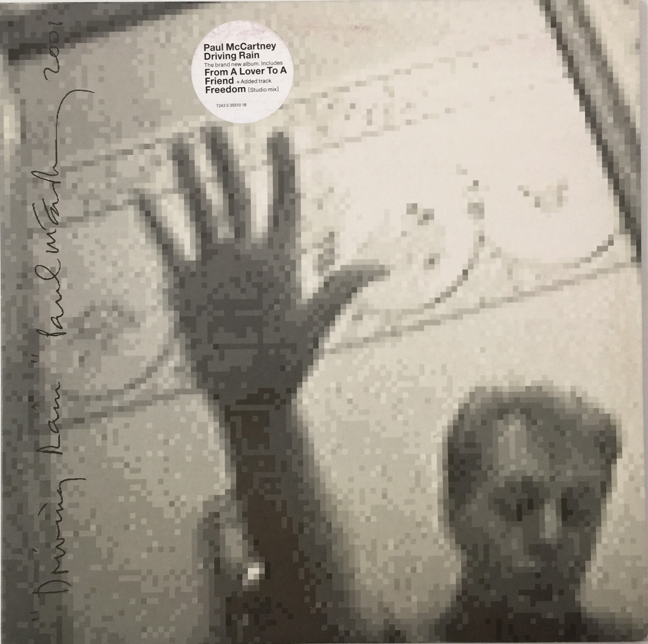 paul mccartney driving rain (RARE SET!!） Lot 90 - PAUL MCCARTNEY - DRIVING RAIN LP (535 5101)