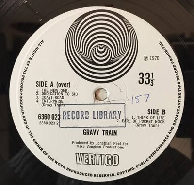 Lot 867 - Gravy Train - Gravy Train LP (Original UK Pressing - Vertigo Swirl 6360 023)