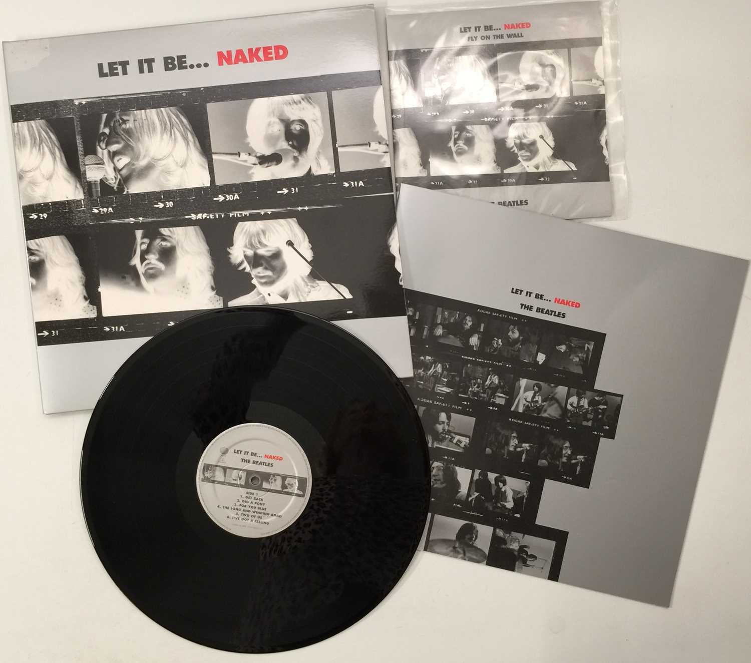 Lot 48 - THE BEATLES - LET IT BE NAKED LP (2003 + 7